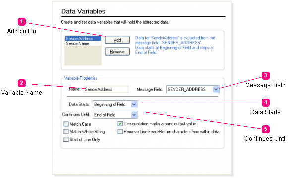 Create Data Variables